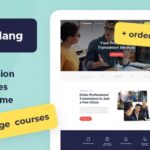 Free Download Translang Translation Services & Language Courses WordPress Theme Nulled