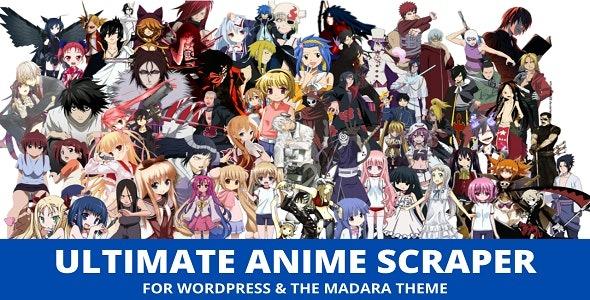 Free Download Ultimate Anime Scraper Nulled