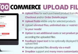 Free Download WooCommerce Upload Files By Vanquish Nulled