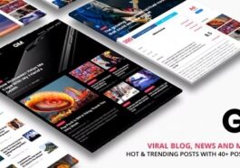 Grand Magazine Blog WordPress Theme Nulled Free Download