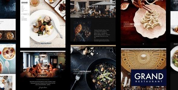 Grand Restaurant Theme Nulled WordPress Theme Free Download