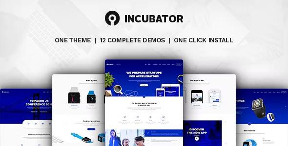 Incubator Theme Nulled WordPress Startup Business Theme Free Download