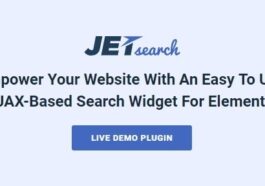 JetSearch Elementor Experience the true power of search functionality Nulled