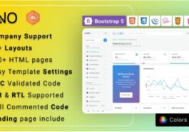 LUNO Nulled Bootstrap 5 Responsive Admin Template & Webapp UI Kit Free download
