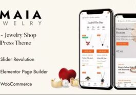 Maia Jewelry Shop WordPress Theme Nulled Free Download