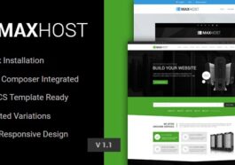 MaxHost Wordpress Theme Nulled Free Download