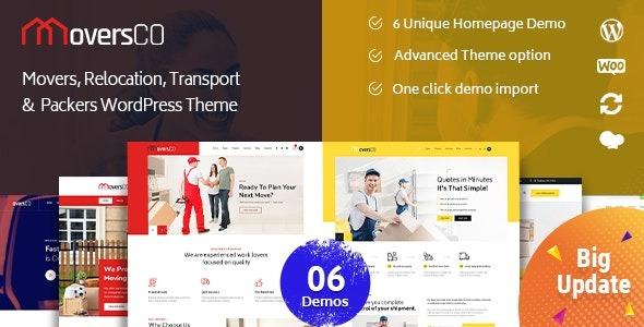 MoversCO WordPress Theme Nulled Free Download