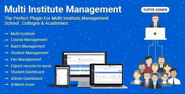 Multi Institute Management Nulled WordPress Plugin Download