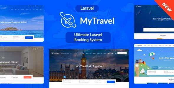 MyTravel Nulled Ultimate Laravel Booking System Free Download