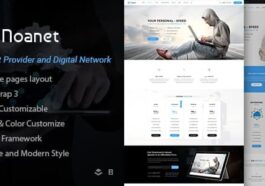 Noanet Theme Nulled Internet Provider And Digital Network WordPress Theme Free Download