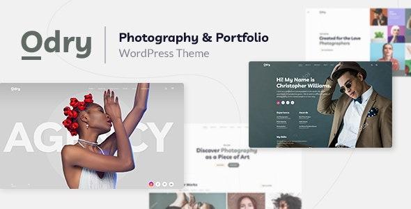 Odry - Photography WordPres Theme Nulled Download