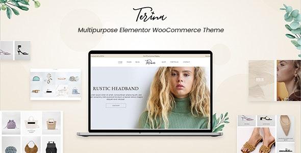 Terina Theme Nulled Multipurpose Elementor WooCommerce Theme Free Download