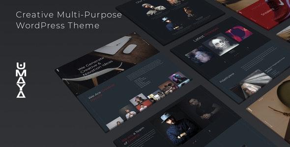 Umaya Theme Nulled Creative Portfolio Agency WordPress Theme Free Download