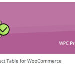 free download WPC Product Table for WooCommerce nulled