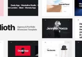 Alioth Agency & Portfolio Showcase Theme Nulled