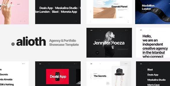 Alioth Agency & Portfolio Showcase Theme Nulled