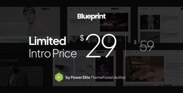 Blueprint Nulled Next-Generation Blog & Magazine Theme Free Download