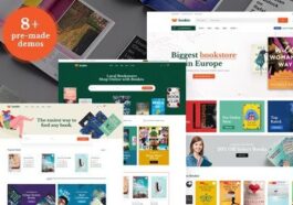 Bookio Nulled Book Store WooCommerce WordPress Theme Free Download