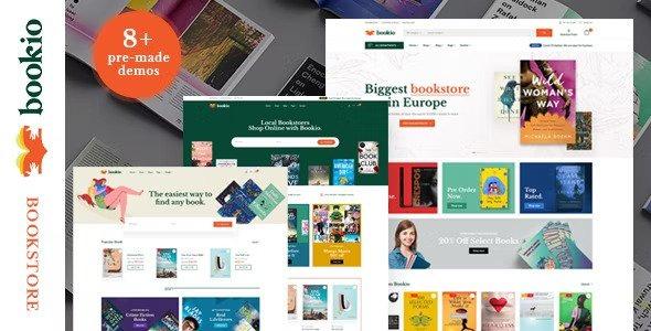 Bookio Nulled Book Store WooCommerce WordPress Theme Free Download