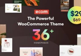 Ecomm Nulled The Powerful WooCommerce Theme Free Download