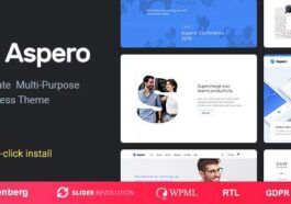 Free Download Aspero Theme Nulled