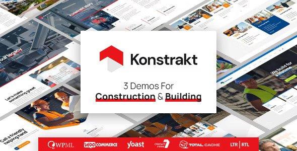 Free Download Konstrakt Theme Nulled