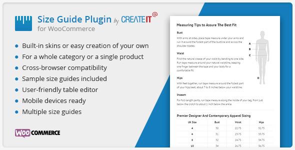 Free Download WooCommerce Product Size Guide Nulled