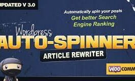 Free Download WordPress Auto Spinner Nulled