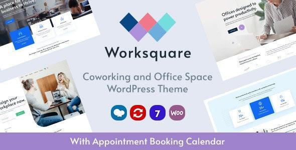 Free Download Worksquare Theme Nulled