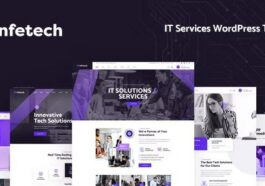 Infetech Nulled IT Services WordPress Theme Free Download