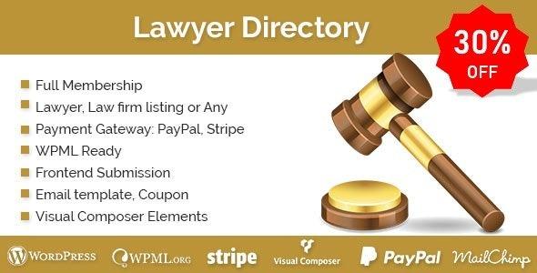 Lawyer Directory WordPress Plugin Nulled