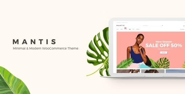 Mantis Nulled Minimal & Modern WooCommerce Theme Free Download