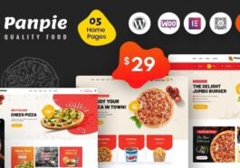 Panpie Restaurant WordPress Theme Nulled