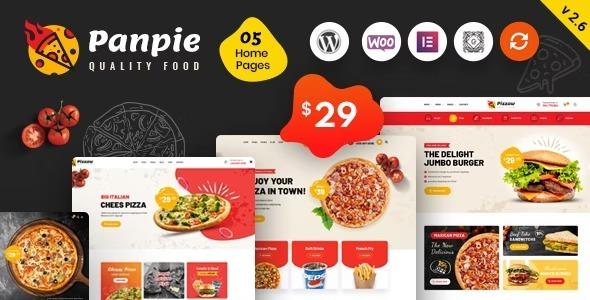 Panpie Restaurant WordPress Theme Nulled