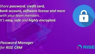 Password Manager for RISE CRM Nulled Free Download