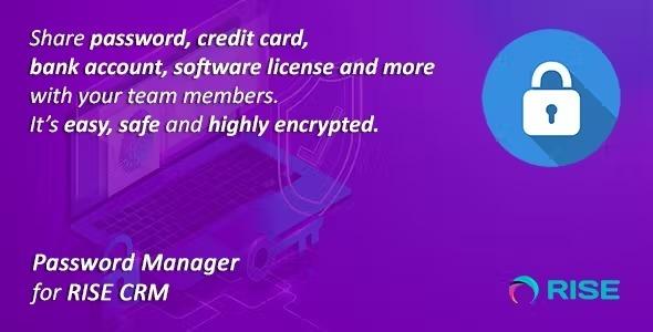 Password Manager for RISE CRM Nulled Free Download