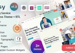 Rivsy Nulled Cleaning Services WordPress Theme Free Download