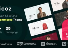 Unicoz Elementor WooCommerce Theme Nulled