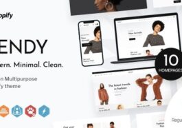 Vendy Nulled Multipurpose Shopify Theme for Fashion Free Download