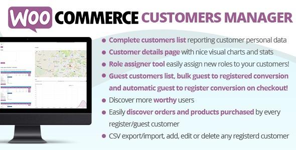 WooCommerce Customers Manager Nulled Free Download