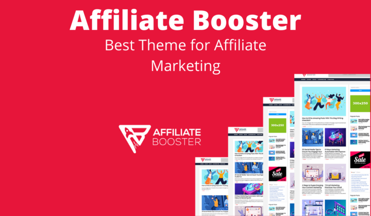 free download Affiliate Booster Best Theme For Affiliate Marketing With Block nulled