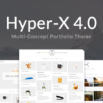 free download HyperX - Responsive Wordpress Portfolio Theme nulled