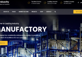 free download Induscity - Factory and Manufacturing WordPress Theme nulled