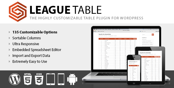 free download League Table WordPress Plugin nulled