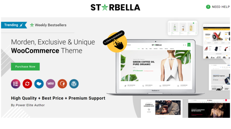 free download StarBella - Multipurpose WooCommerce Theme nulled