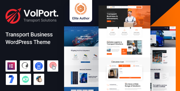 free download Volport - Logistics & Transport WordPress Theme nulled