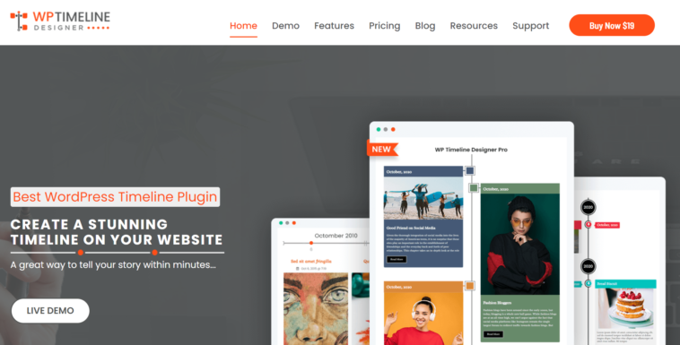 free download WP Timeline Designer Pro - WordPress Timeline Plugin nulled