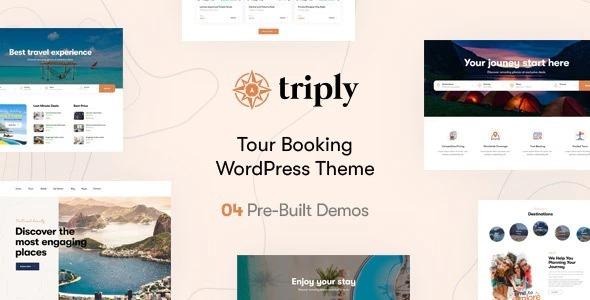 Triply Nulled Tour Booking WordPress Theme Free Download