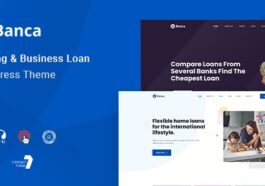 Banca Nulled Banking, Finance & Business Loan WordPress Theme Free Download