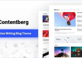 Contentberg Content Marketing & Personal Blog Nulled Free Download